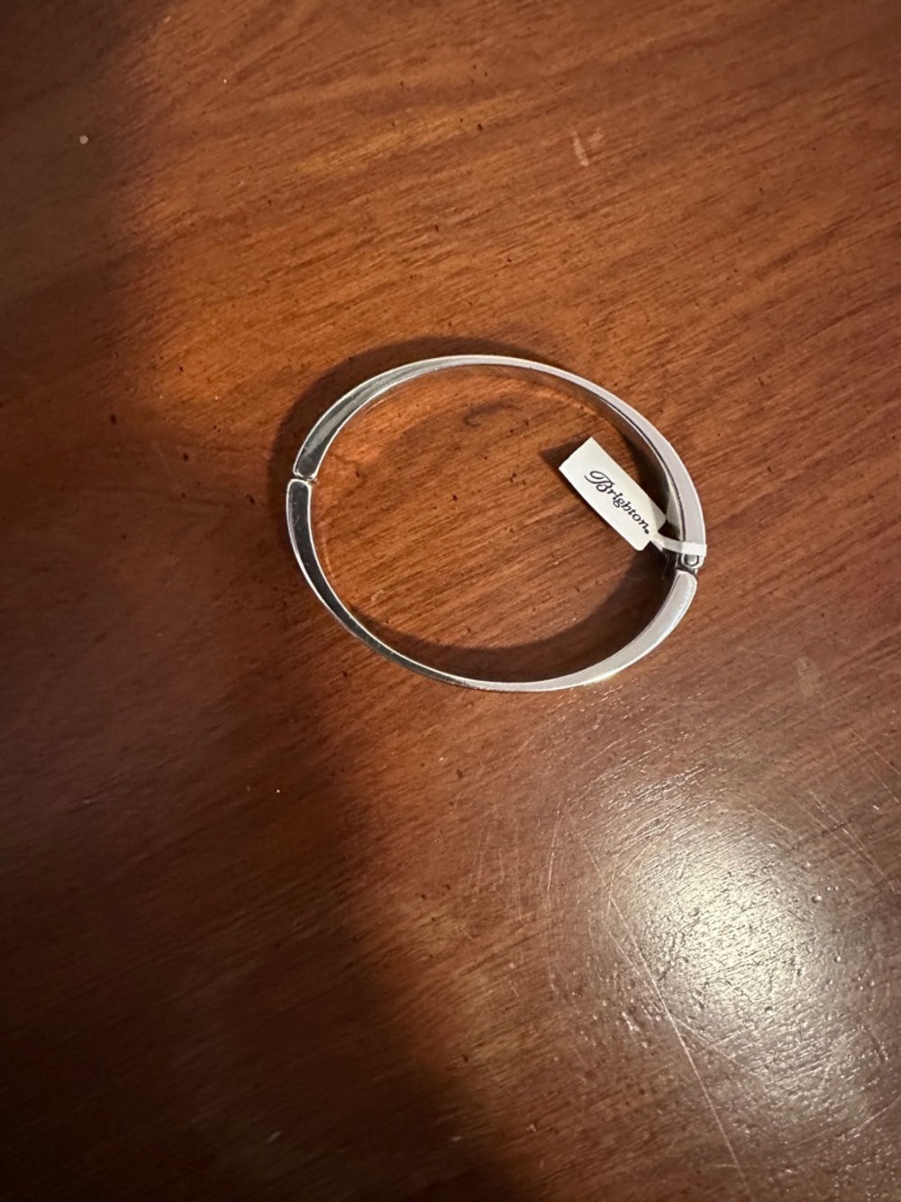 NWT Brand new, never used Brighton Pebble Hinged Bangle Bracelet. - Picture 5 of 5